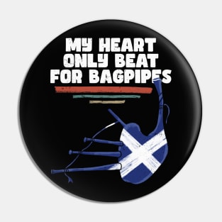 SCOTLAND BAGPIPER Pin