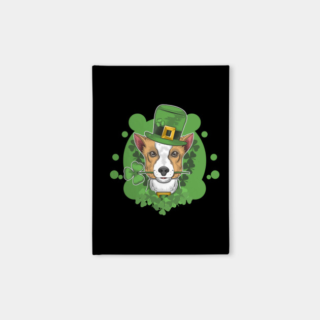 St. patrick's day cute dog illustration