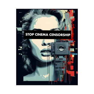 Stop Cinema Censorship - Movies - Pop Culture - Film - Projector T-Shirt