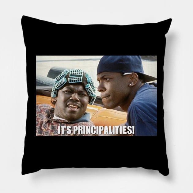 Funny Friday Movie Big Worm Bye Felicia Smokey Principles Pillow by GWCVFG