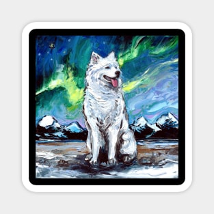 Samoyed Night Magnet