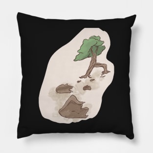 Capricorn Tree artwork Pillow