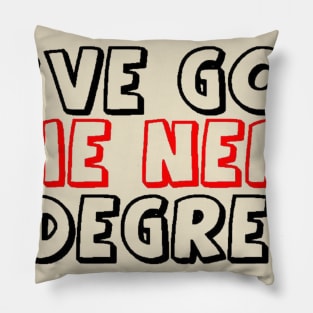 Nerd Degree Pillow