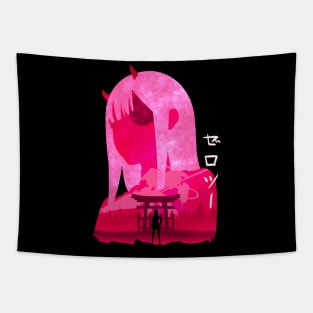 Anime Space Zero Two Tapestry