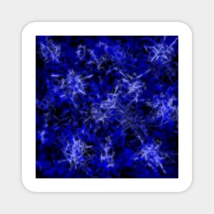 Blue Inspired 283 by Kristalin Davis Magnet