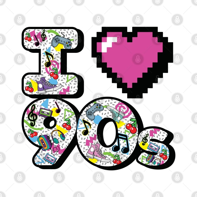 I Heart 90s by ArtofJMS