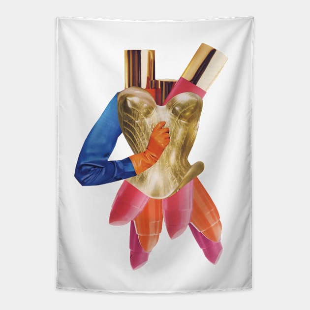 In Love with Fashion Tapestry by Luca Mainini