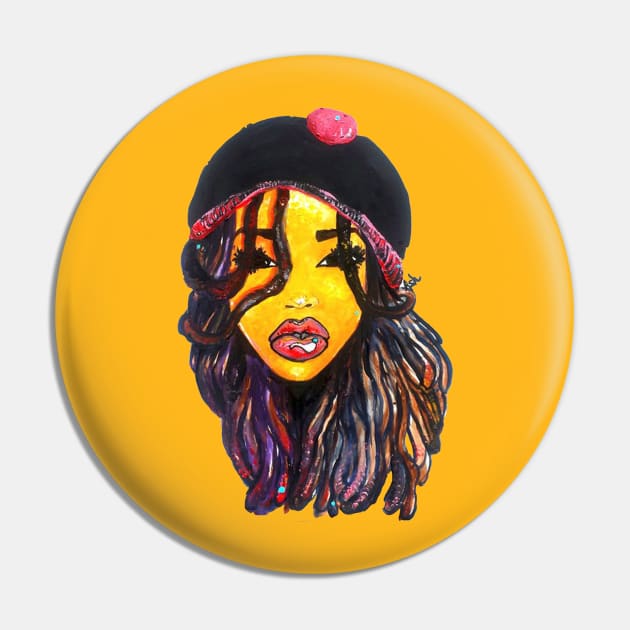 Dope Dreads Locs Natural Hair Queen Pin by EllenDaisyShop