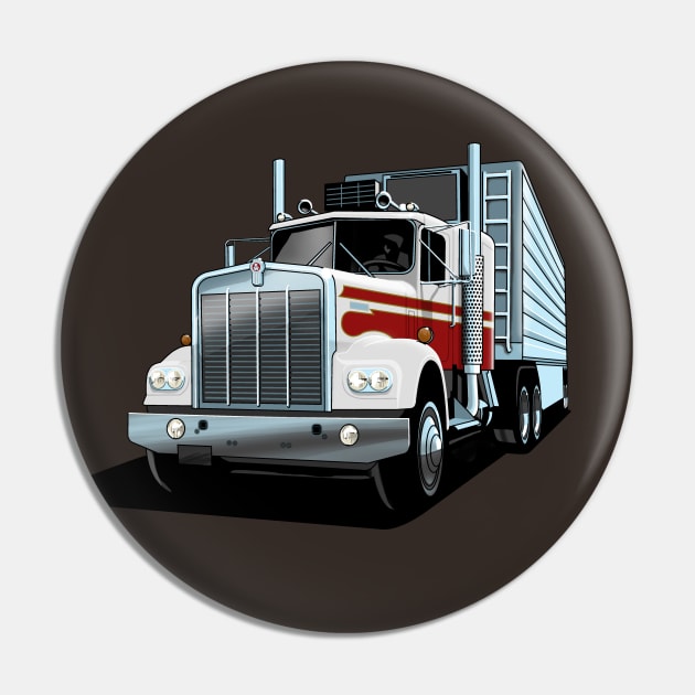 1976 Kenworth W900A in white Pin by candcretro