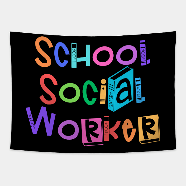 School Social Worker Tapestry by Adisa_store