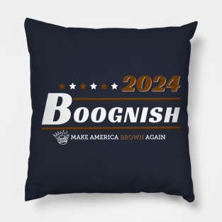 WEEN Boognish President Brown Again Pillow