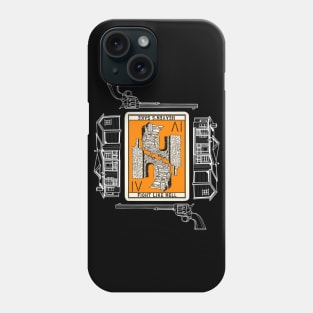 As Above so Below Tarot Card - Black Phone Case