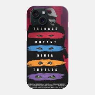 Teenage Mutant Ninja Turtles 1990 alternative movie poster Phone Case