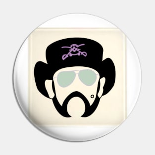 Lemmy Kilmister Motörhead glass coaster Pin