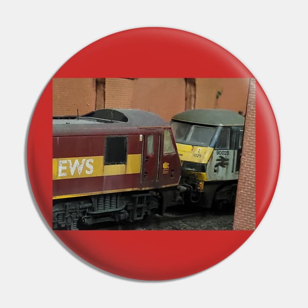 Long term stored Class 90s Pin by Red is the colour