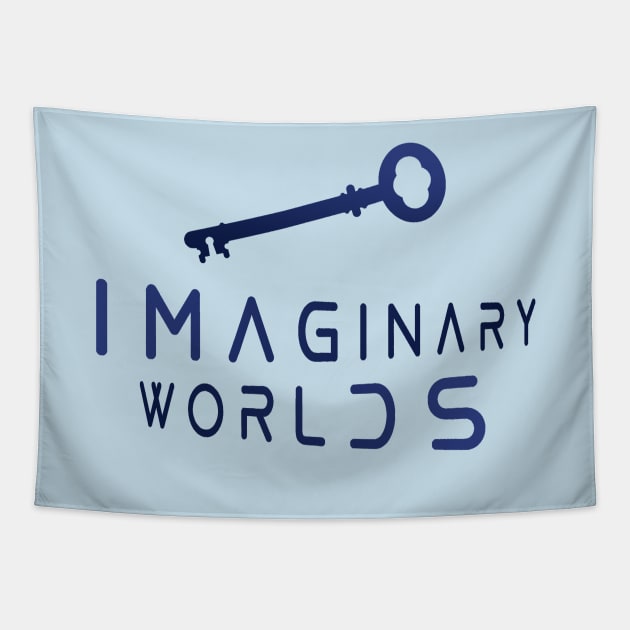 Imaginary Worlds classic logo title Tapestry by Imaginary Worlds