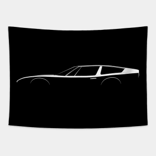 Maserati Indy Silhouette Tapestry