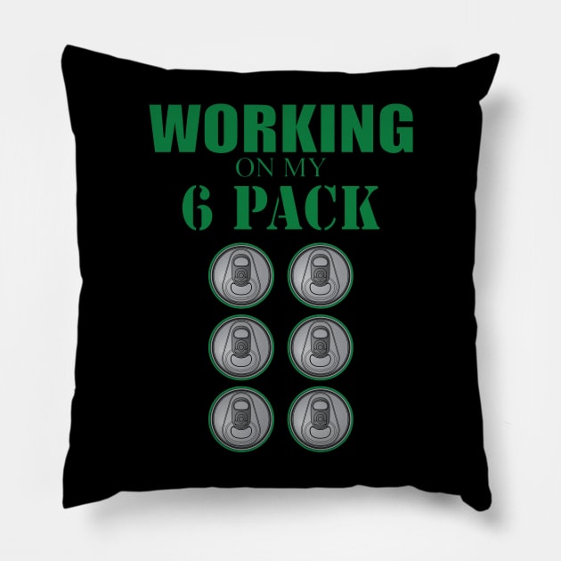 Working on my 6 Pack Pillow by RCLWOW