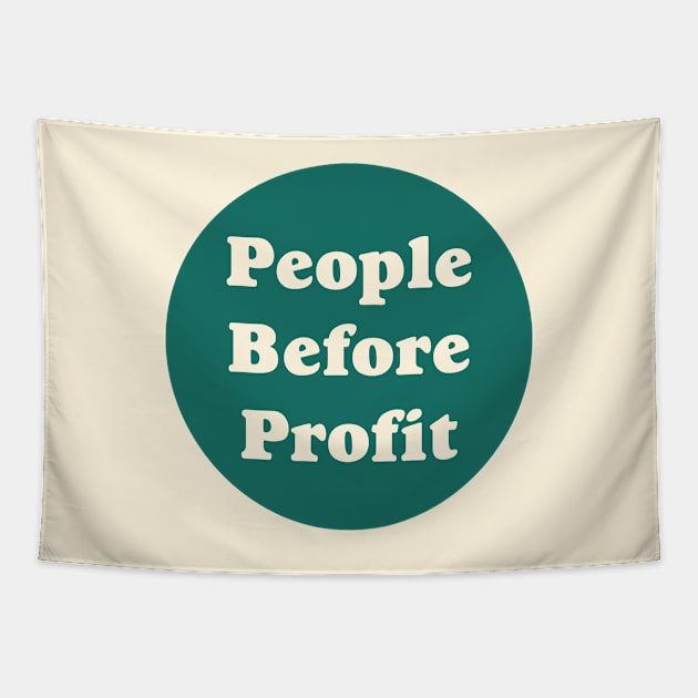 People Before Profit Tapestry by Football from the Left