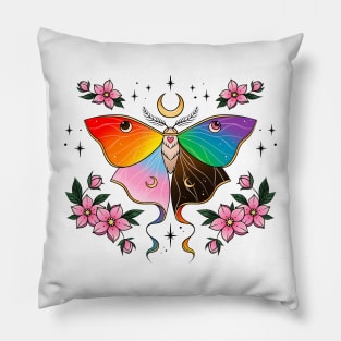 Pride Moth Pillow