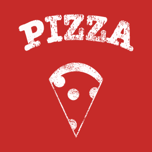 Distressed Pizza Slice Pizzeria Favorite Food Graphic Foodie T-Shirt