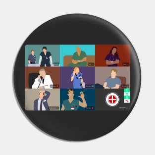 Scrubs Virtual Hangout Pin