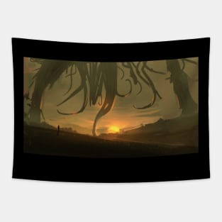 Old Ones Arrival Tapestry