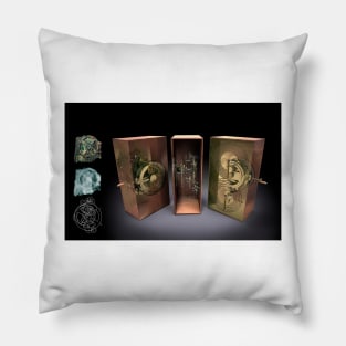 Antikythera mechanism, artwork (C017/7188) Pillow