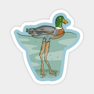 Tall duck Magnet