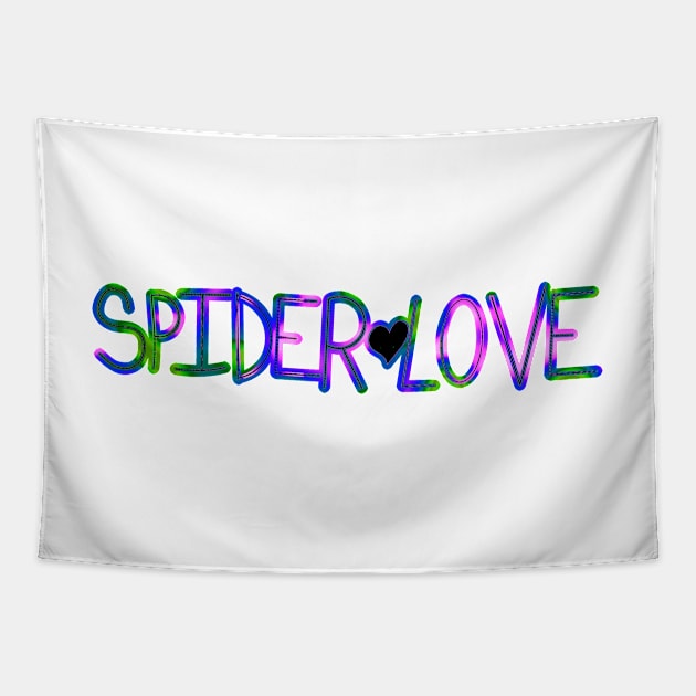 Spider Love V1 Tapestry by IgorAndMore