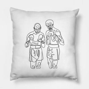 Boxers M.Hagler & T.Hearns Pillow