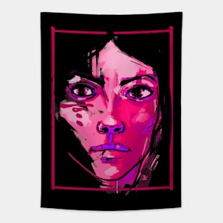 portrait design Tapestry