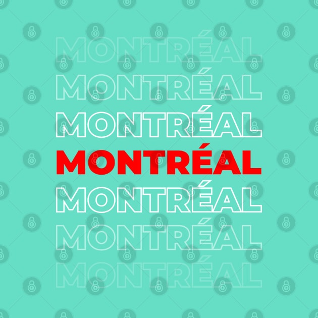 Montréal by T-Shirts Zone