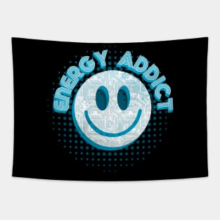 Energy Addict Smiley in Turquoise Tapestry