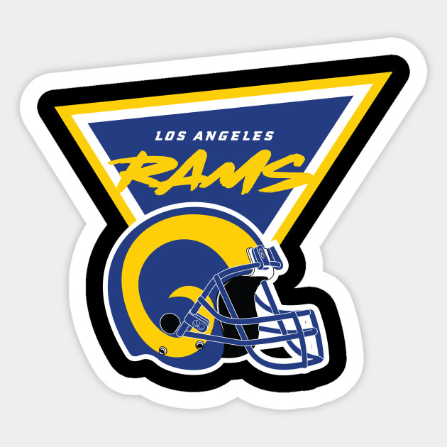 Los Angeles Rams Od2 Rams Sticker Teepublic Au
