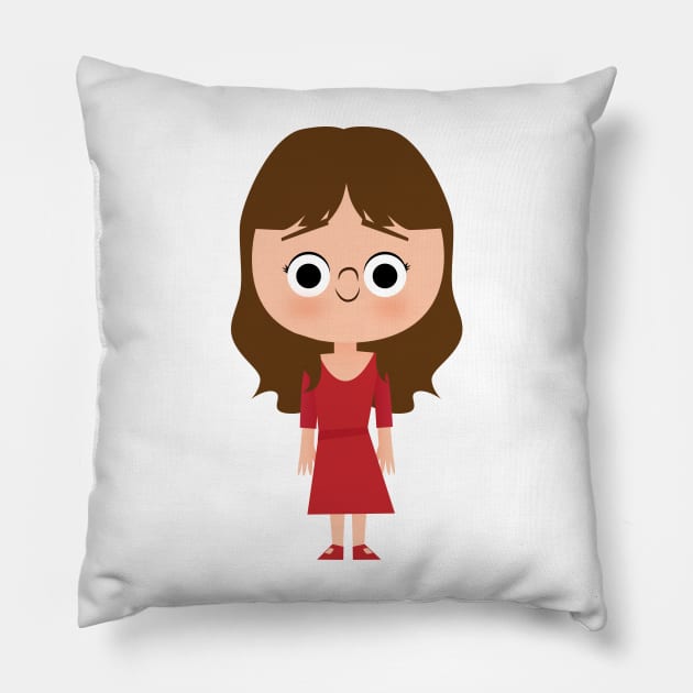 CHUCK Pillow by Fall Down Tree