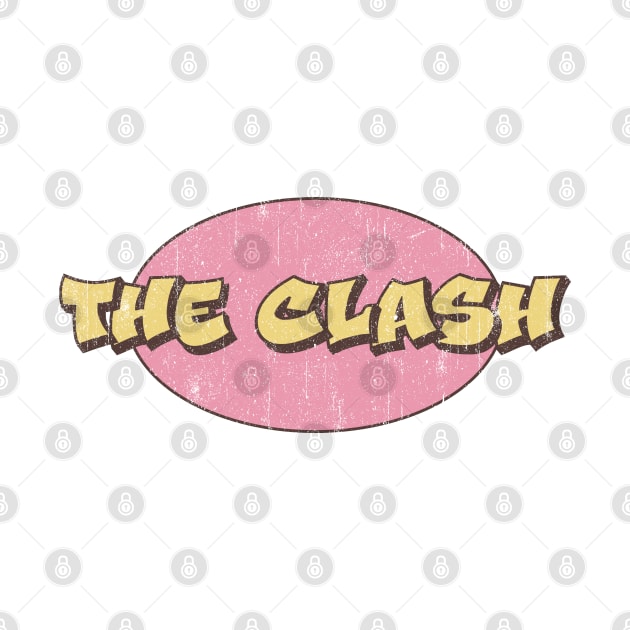 The Clash Retro / Typography Style Design by Shiyi Studio