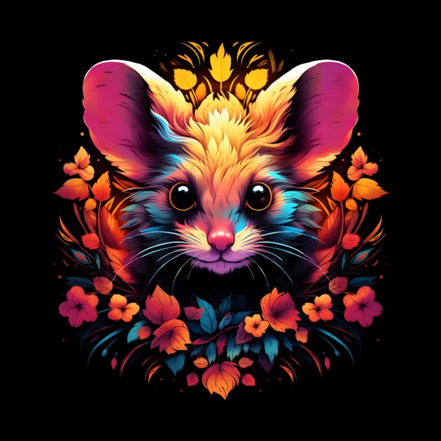 Neon Rodent #2 by Everythingiscute
