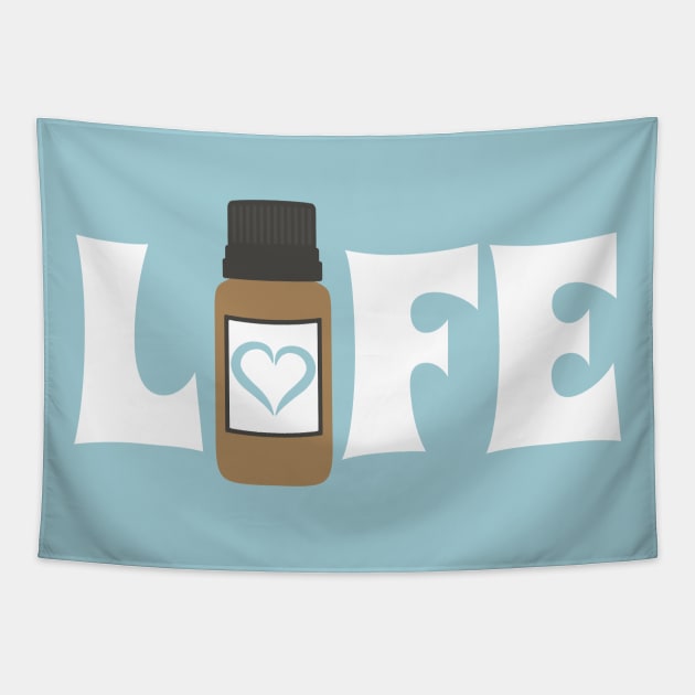 Loving the Oil Life Tapestry by kikarose