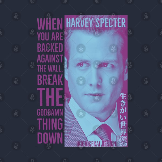 Harvey Specter | IKIGAISEKAI SERIES by IKIGAISEKAI