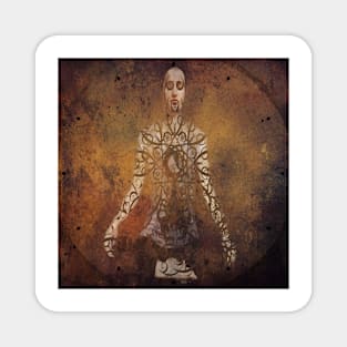 Yoga pose-Art work Magnet