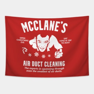 Die Hard - McClane's Air Duct Cleaning Tapestry