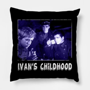 A Boy's Resilience Childhood Movie Tee Pillow