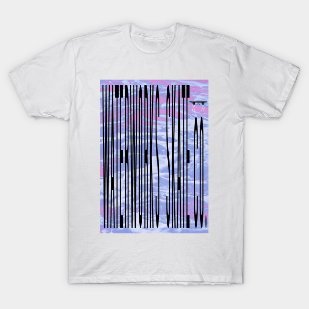 Waterworks Skate Co Logo Sparkleheartisland T Shirt Teepublic