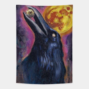 Ansekenamun - Raven Art Tapestry