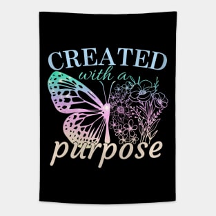 Created With A Purpose Tapestry