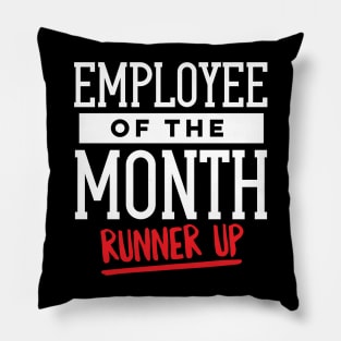 Employee of the Month Runner Up Pillow