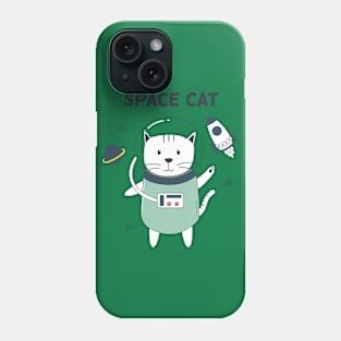 Space cat Phone Case