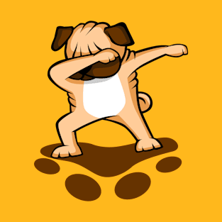 Dabbing Pug T-Shirt