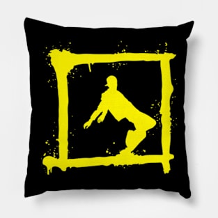 hip hop boy dancer Pillow